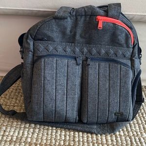 Lug Boxer Bag in Heathered Gray
